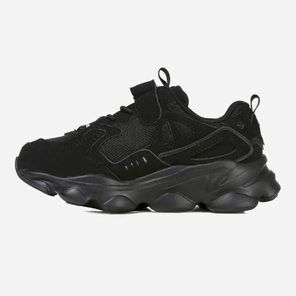 Zapatillas Fila Niños Negras - Skipper Kd - España 249083OYD